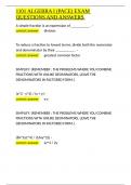 1101 ALGEBRA I &lpar;PACE&rpar; EXAM QUESTIONS AND ANSWERS&period;docx
