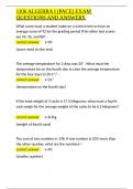 1106 ALGEBRA I &lpar;PACE&rpar; EXAM QUESTIONS AND ANSWERS&period;docx