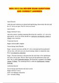 WGU D313 &sol; D313 PACKAGED EXAMS&colon; QUESTIONS AND VERIFIED ANSWERS