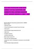 UCLA EKG STUDYGUIDE EXAM WITH CORRECT ACTUAL QUESTIONS AND CORRECTLY WELL DEFINED ANSWERS LATEST ALREADY GRADED A&plus; 2025 &ndash; 2026