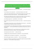 SMALL ENGINES EXAM-ACTUAL EXAM &vert;LATEST UPDATE 2025 COMPLETE QUESTIONS WITH CORRECT DETAILED AND VERIFIED ANSWERS&vert; MOSTLY TESTED QUESTIONS -RATED 100&percnt; CORRECT&excl;&excl;GUARANTEED PASS&excl;ALREADY GRADED A&plus;