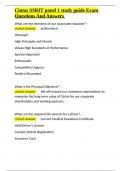 Cintas SSRIT panel 1 study guide Exam Questions And Answers&period;docx