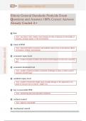 Illinois General Standards Pesticide Exam  Questions and Answers 100&percnt; Correct Answers  Already Graded A&plus; 