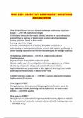 WGU D291 OBJECTIVE ASSESSMENT QUESTIONS AND ANSWERS
