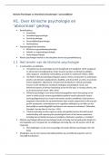 Klinische Psychologie 1a