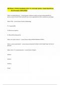 WI Phase 1 Police Academy Intro To Criminal Justice  Exam Questions &Tab;And Answers 2025&sol;2026