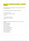 Phase 1 Exam-- 720 Academy Exam Questions &Tab;And Answers 2025&sol;2026