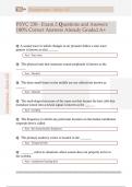 PSYC 230 - Exam 2 Questions and Answers  100&percnt; Correct Answers Already Graded A&plus;