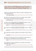 STA 210 Ch 12 HW Questions and Answers  100&percnt; Correct Answers Already Graded A&plus; 