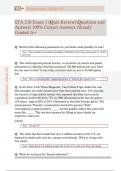 STA 210 Exam 1 &lpar;Quiz Review&rpar; Questions and  Answers 100&percnt; Correct Answers Already  Graded A&plus;