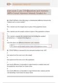 stats exam 3&comma; psy 210 Questions and Answers  100&percnt; Correct Answers Already Graded A&plus;