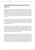 mod 3 MSN 621 practice quiz with correct answers&period;