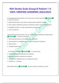 Complete Study Guide for Stroke &sol;2025&vert; complete exam test qu