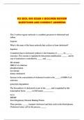  KU BIOL 600 EXAM 4 BIOCHEM REVIEW QUESTIONS AND CORRECT ANSWERS