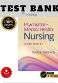Test Bank for Psychiatric-Mental Health Nursing NINTH Edition by Sheila L&period; Videbeck All Chapters &lpar;1-24&rpar; LATEST UPDATE 2025