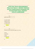 NYS Tow Truck Endorsement Practice Test 2 &sol; Expert Verified Actual Questions & Answers for Guaranteed Pass &vert; Newest Update&comma; 2025-2026&period;  