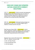 CDCR SGT&period; EXAM 2025 UPDATED  ACTUAL EXAM WITH CORRECT  SOLUTIONS&period; 