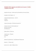 THE BIO171 TEST 1 Questions with 100&percnt; Correct Answers &vert; Verified &vert; Updated version 2025