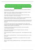 WISE CERTIFICATION TEST EXAM-ACTUAL EXAM &vert;LATEST UPDATE 2025 COMPLETE QUESTIONS WITH CORRECT DETAILED AND VERIFIED ANSWERS&vert; MOSTLY TESTED QUESTIONS -RATED 100&percnt; CORRECT&excl;&excl;GUARANTEED PASS&excl; ALREADY GRADED A&plus;
