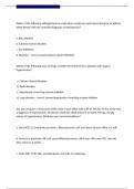 NSG 6440 Practice Test MAJORITY