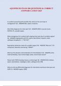 AQUIFER IM EXAM 180 QUESTIONS & CORRECT  ANSWERS LATEST 2025