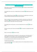 IBSS 1540 Exam 4 pt 2 Questions with Correct Answers 100&percnt; Verified By Experts&vert; Latest  Update Guaranteed Success