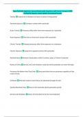 Texas Pesticide Applicator General Study Guide Questions with Correct Answers 100&percnt;  Verified By Experts&vert; Latest Update Guaranteed Success 