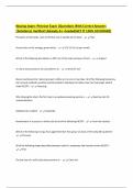 Waxing exam- Penrose Exam &vert;Questions With Correct Answers &vert;Solutions&vert; Verified &vert;Already A&plus; Graded&lpar;GET IT 100&percnt; ACCURARE&rpar;