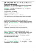 Part 2&rpar; NFPA 10 Standards for Portable Fire Extinguishers
