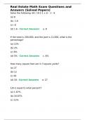 Alabama Real Estate Exam Questions and Answers &lpar;Solved Papers&rpar;&period;