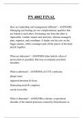PN 4002 FINAL QUESTIONS AND ANSWERS 2025