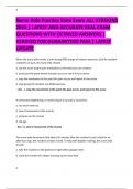 Nurse Aide Practice State Exam ALL VERSIONS  2025 &vert; LATEST AND ACCURATE REAL EXAM  QUESTIONS WITH DETAILED ANSWERS &vert;  VERIFIED FOR GUARANTEED PASS &vert; LATEST UPDATE  