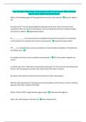 Texas Principles of Real Estate 1 Exam Questions with Correct Answers 100&percnt; Verified By  Experts&vert; Latest Update Guaranteed Success