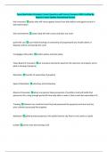Texas Real Estate Principles 1 Exam Questions with Correct Answers 100&percnt; Verified By  Experts&vert; Latest Update Guaranteed Success
