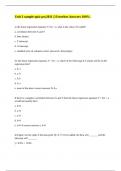 Unit 3 sample quiz psy2811 &vert;&vert; Errorless Answers 100&percnt;&period;