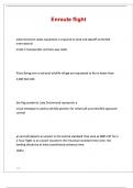 Enroute flight questions and answers