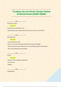 Florida State Study Guide Terms & Definitions 2025&sol;2026&period;  