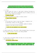  NURSING MISCPREDICTOR&lowbar;STUDY&lowbar;GUIDE&lowbar;2 EXAM ELABORATION QUESTIONS & ANSWERS 100&percnt; CORRECT LATEST UPDATE GRADED A&plus;