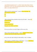 AQUIFER RADIOLOGY LATEST 2025-2026 PRACTICE NEWEST ACTUAL EXAM&vert; QUESTIONS AND ANSWERS 100&percnt; GUARANTEE PASS
