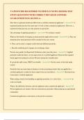 VA PESTICIDE REGISTERED TECHNICIAN NOTES 2025&sol;2026 TEST STUDY QUESTIONS WITH CORRECT DETAILED ANSWERS GUARANTEED PASS &vert; RATED A&plus;