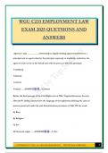WGU C233 Bundled Exams 2025 &lpar;Questions and Answers&rpar; Revised Edition