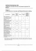 Instructor Manual For Auditing & Assurance Services A Systematic Approach 12th Edition by William Messier Jr&comma; Steven Glover&comma; Douglas Prawit
