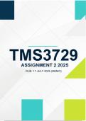 TMS3729 Assignment 2 2025 - 11 July 2025