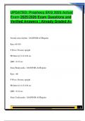 UPDATED&colon; Prophecy EKG 2025 Actual  Exam 2025&sol;2026 Exam Questions and  Verified Answers &vert; Already Graded A&plus;