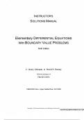 Elementary Differential Equations with Boundary Value Problems &lpar;6th Edition&rpar; by C&period; Henry Edwards & David E&period; Penney &ndash; Complete Solutions Manual for All Chapters