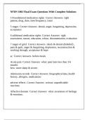 NFDN 1002 Final Exam Questions With Complete Solutions