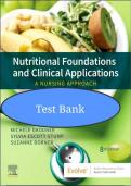 Test Bank for Nutritional Foundations and Clinical Applications&colon; A Nursing Approach 8th Edition &ndash; Complete Verified Questions & Answers