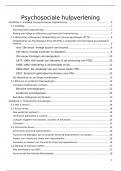 Samenvatting -  Psychosociale hulpverlening  &lpar;V5D456&rpar;