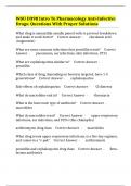 WGU D398 Intro To Pharmacology Anti-Infective Drugs&colon; Questions With Proper Solutions