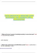 SAEM EMERGENCY MEDICINE EXAM QUESTIONS AND ANSWERS WELL ILLUSTRSTED&period;